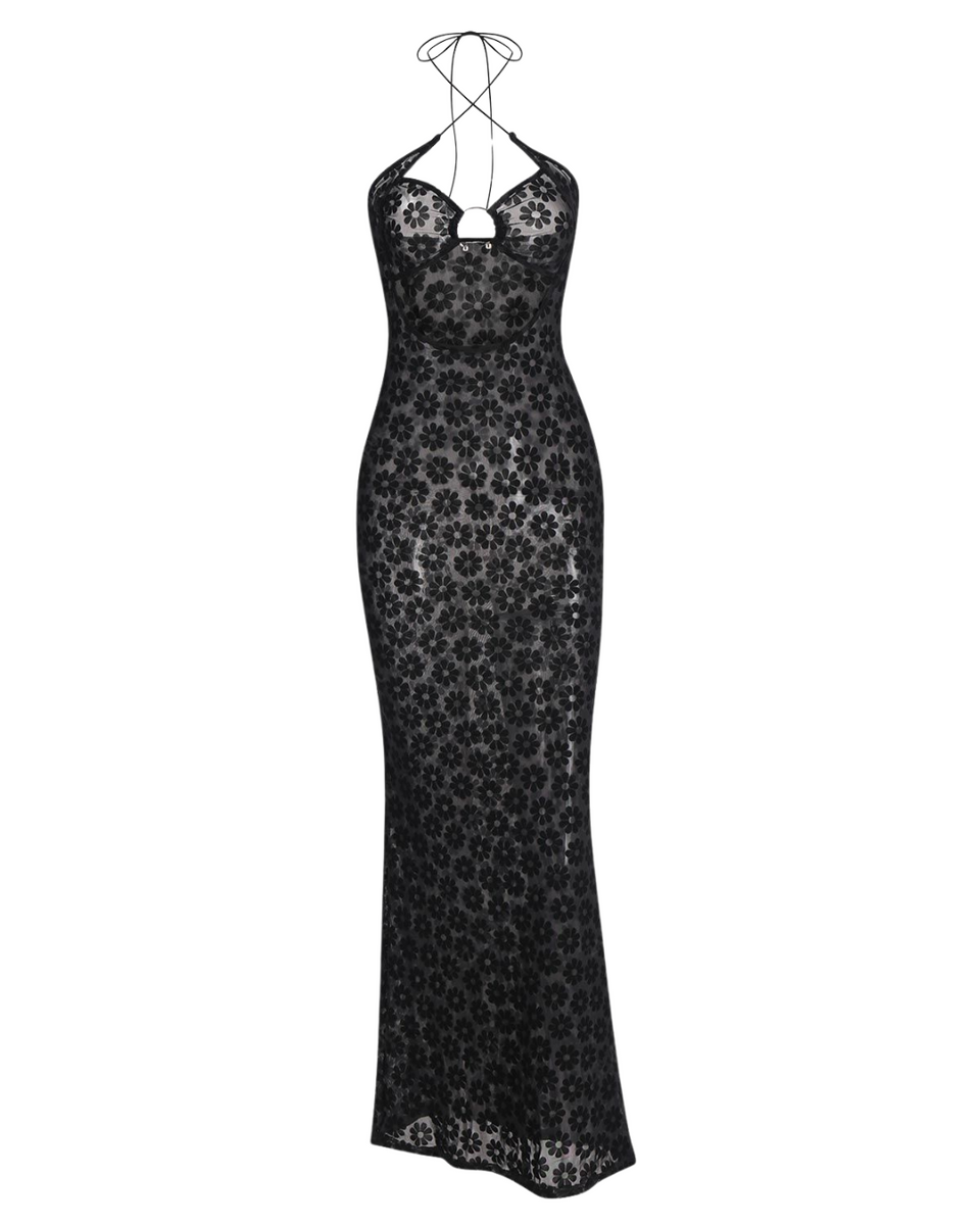 kylie mesh midi dress Kylie Mesh Dress – kiwidream
