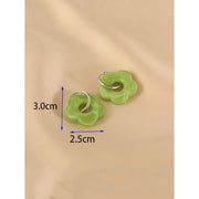 Gardenia earrings (waterproof)