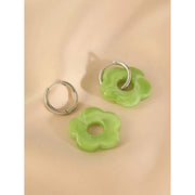 Gardenia earrings (waterproof)