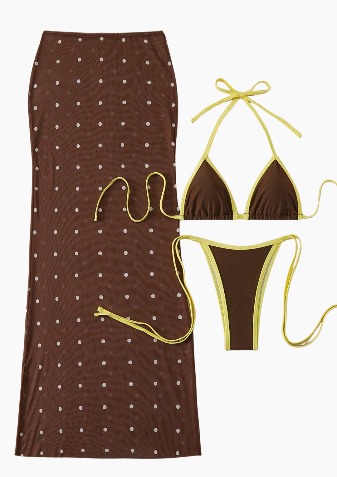 Capri 3 pcs bikini set