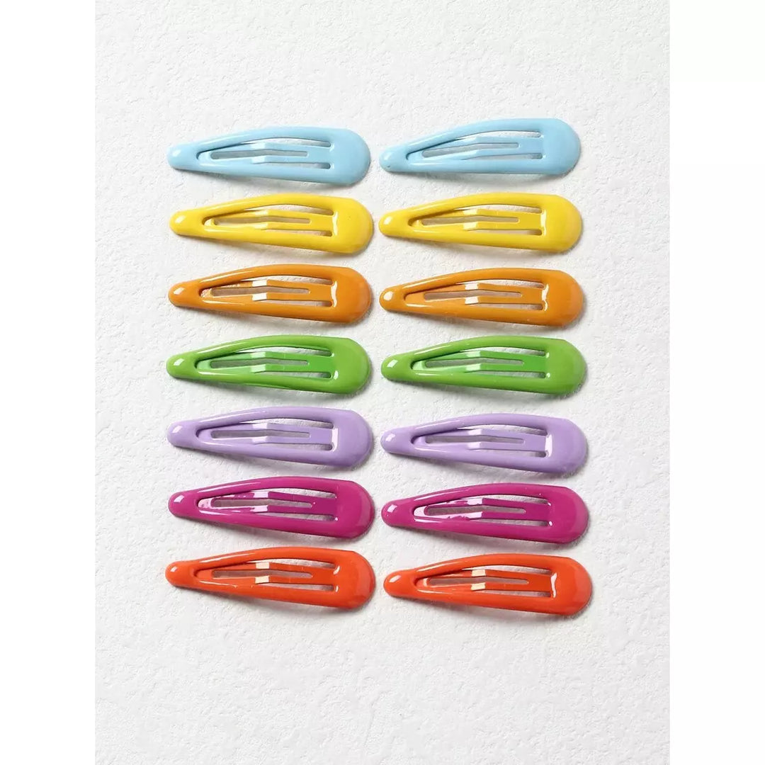 Clips de colores 14 unidades