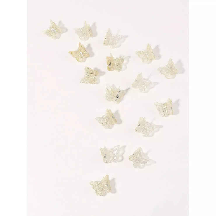Glitter Butterflies 16 unidades